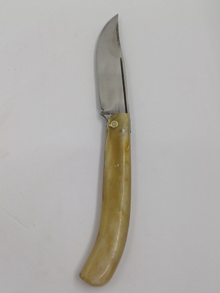 Eğri Model Kemik Saplı Bıçak
