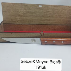 Sebze Meyve Bıçağı 19 ve 24 lük Model