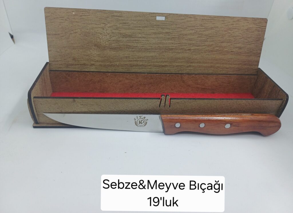 Sebze Meyve Bıçağı 19 ve 24 lük Model